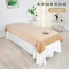 Beauty Salon Bed Sheets Milk Velvet Massage SPA Warm Bed Cover Sabanas Para Cama Soft Salon Sheets With/no Hole 1