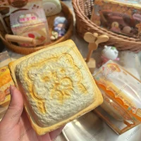 Capybara boulangerie lente augmentation Squishy Capybara jouet pain pâtisserie gâteau presser soulagement du Stress rebond doux main relaxant cadeau 1