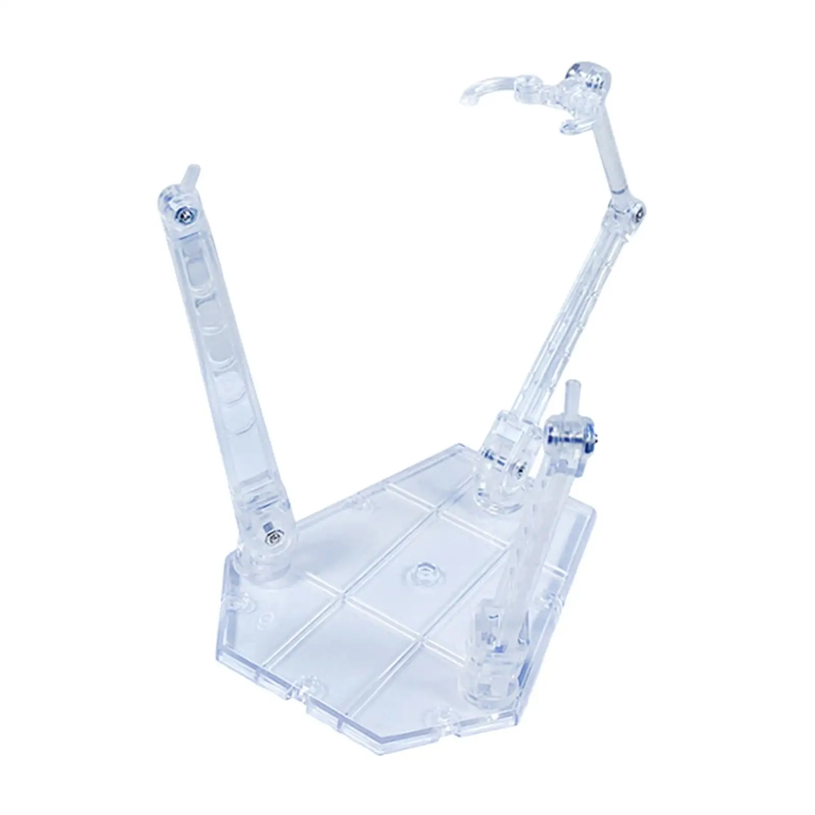 Action Figure Display Holder Base Portable Clear Display Stand for Children