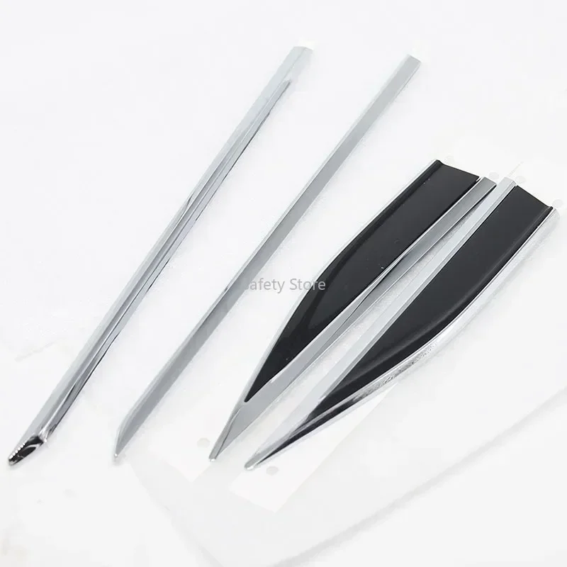 4PC 19-24 폭스바겐 신형 파사트 펜더 사이드 마킹, 블레이드 바디 데코레이션 스티커, 개조 사이드 윙 로고에 적합