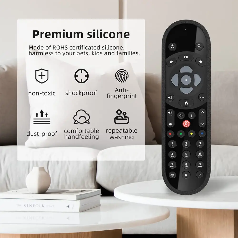 Shockproof Remote Control Cover with Hand Loop – Skin-Friendly Protective Case