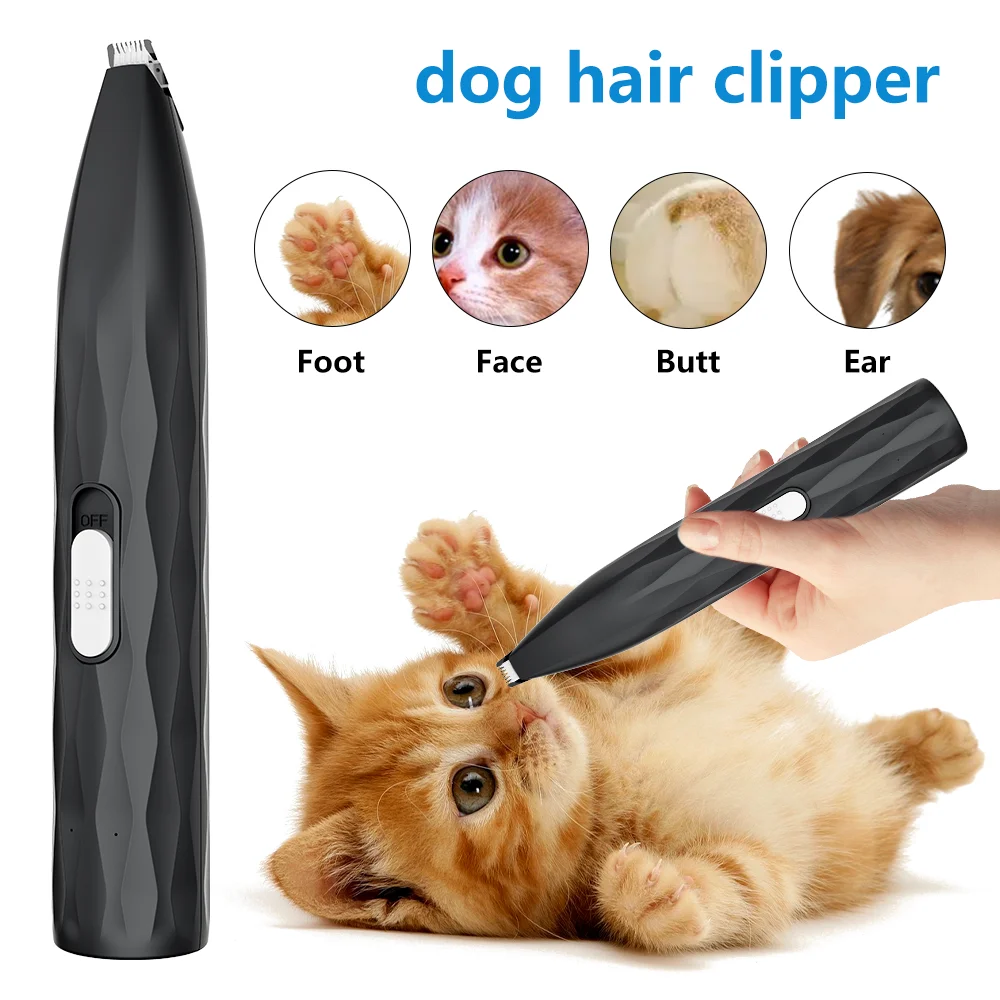 Dog Clippers Professional Pet Foot Hair Trimmer Dog Grooming