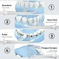 Original SOOCAS W3 Pro Water Flosser Teeth 4 Type Nozzle Cleaner Oral Irrigator Rechargeable Cleaner Water Tank Removeable - Image 5