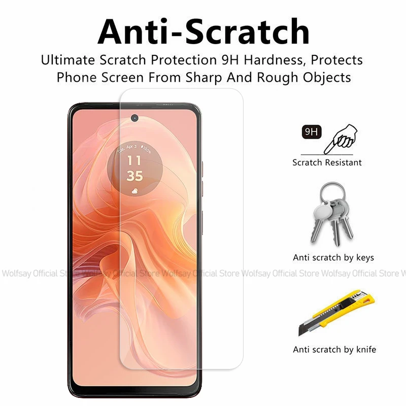 4-Pack Tempered Glass Screen Protector for Enhanced Durability and Clarity