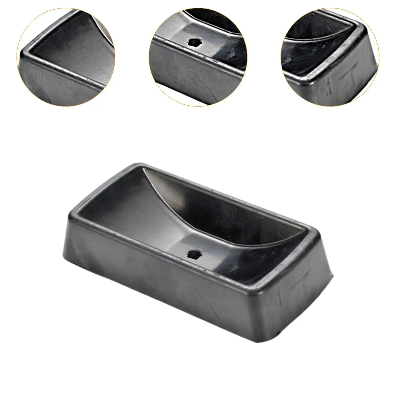 Jack Wheel Chock Stabilizer for 6 inch Jockey Wheels Jack Caster Wheel Dock Auto Accessories for RV Travel Trailers Boat