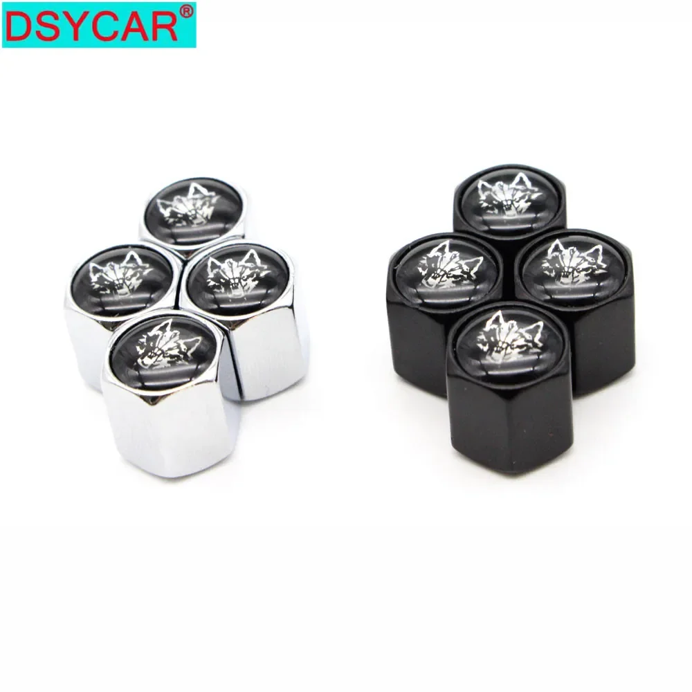 HIGGER 5pcs Set Style De Loup Anti-vol Emblème Auto Voiture