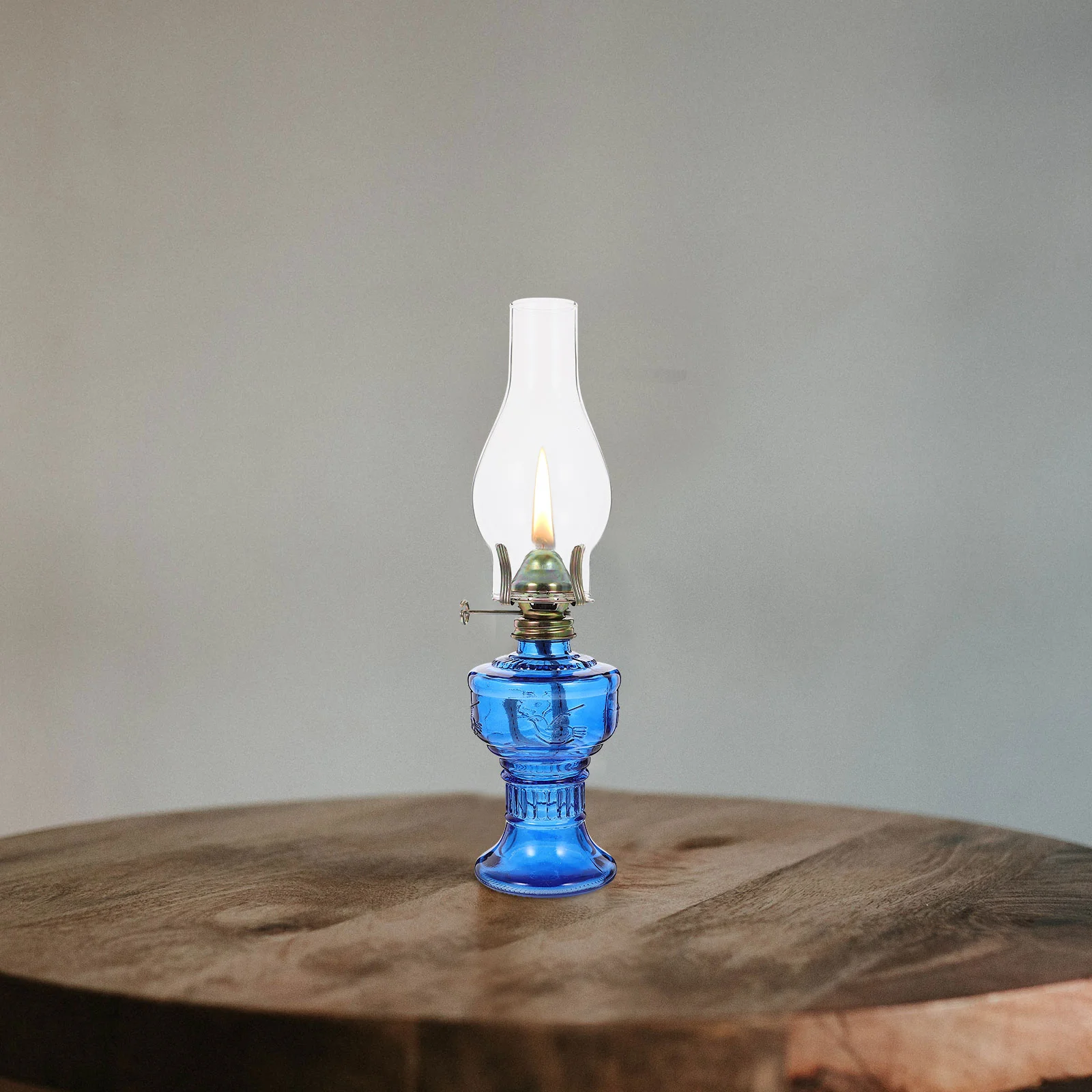 

Kerosene Lamp Light Oil Lanterns Indoor Use Temple Camping Centerpiece Glass Decorative Lamps Vintage Fitting