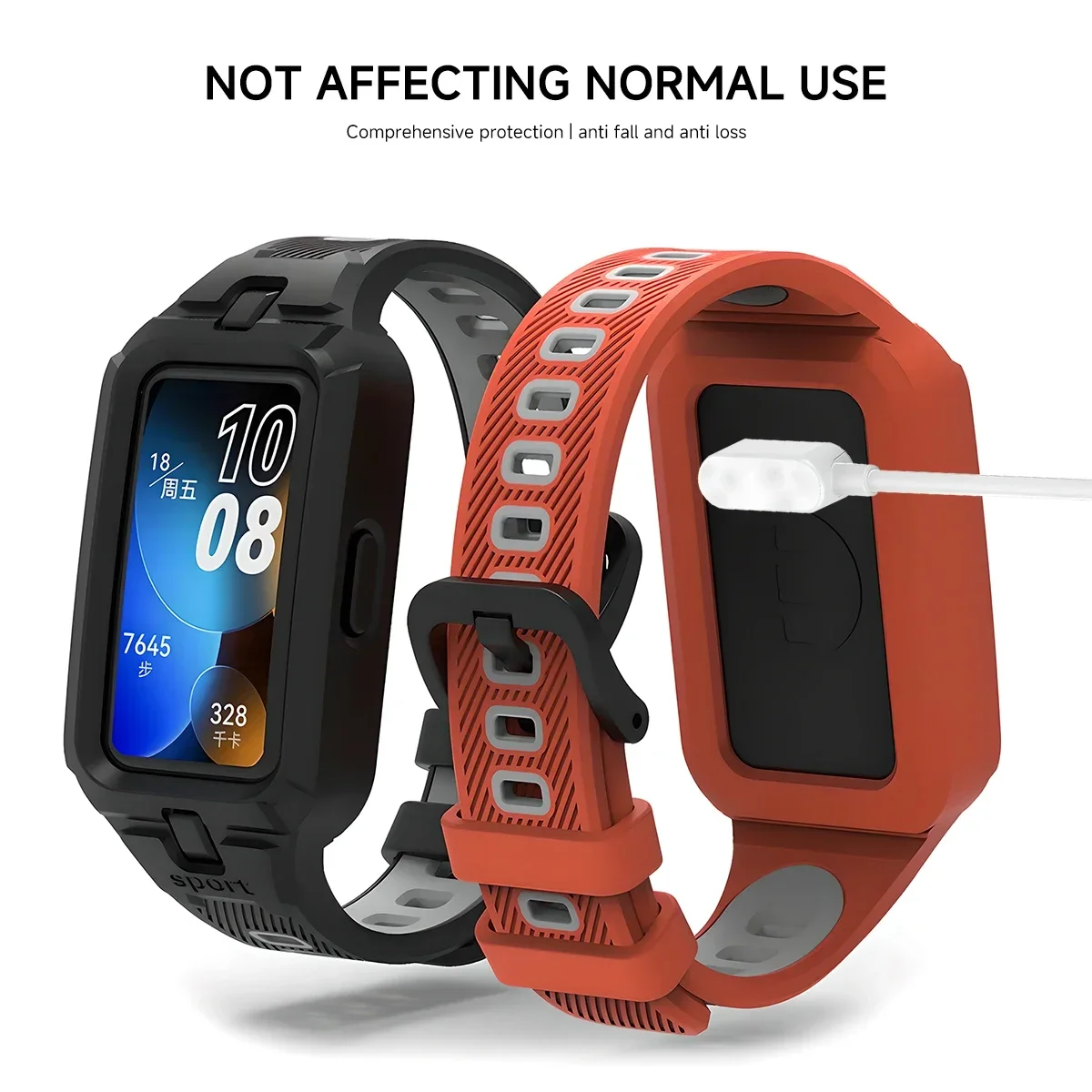 Breathable Silicone Sport Strap