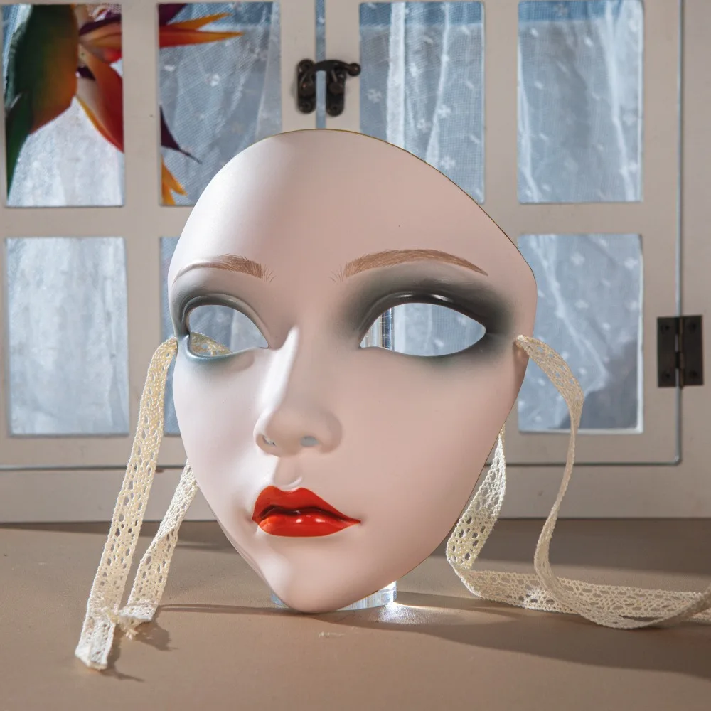 Ancient Chinese Style Full Face Anime Cosplay Mask