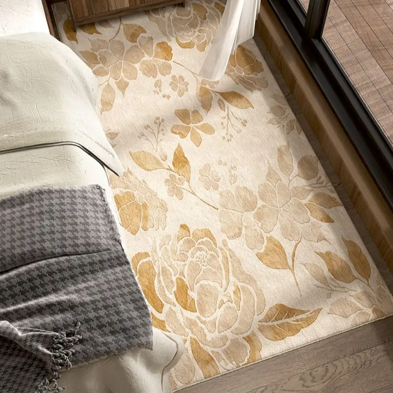 M&eacute;lade Bedroom Bedside Rug, Waterproof Non-Slip Runner for Master Bedroom, Living Room Sofa, Coffee Table, and Window Sill