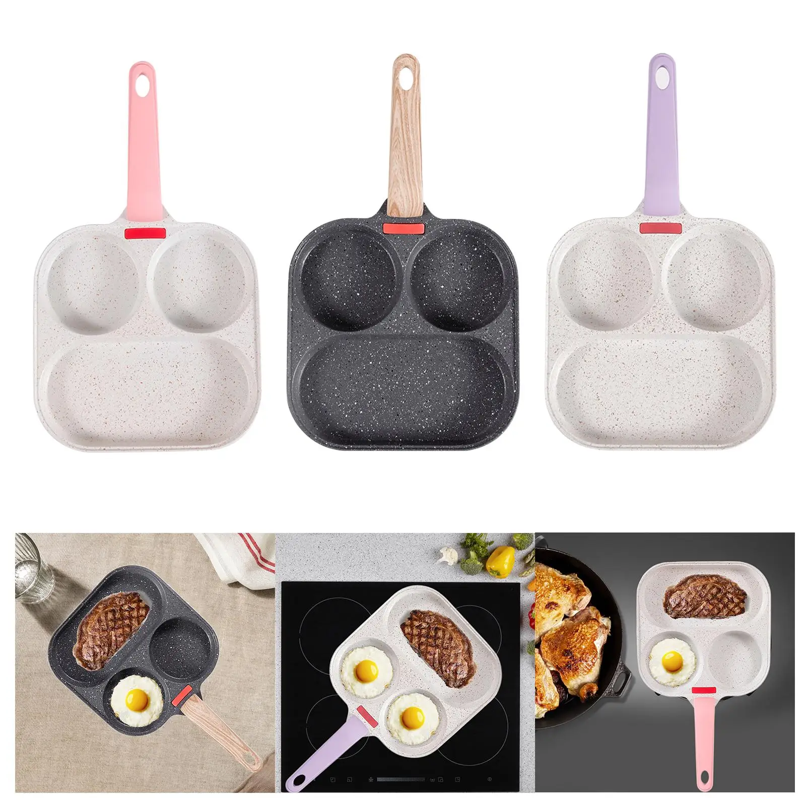 Egg Frying Pan Kitchen Cooking Tool Egg Steak Pot Omelet Pan