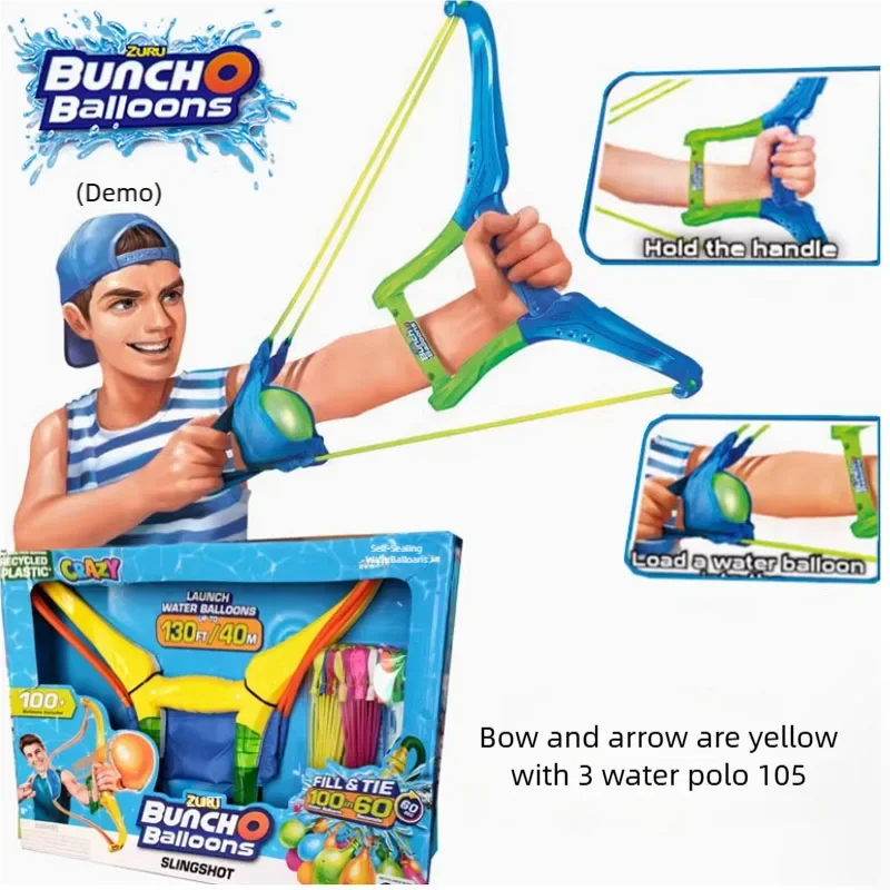 ZURU Bunch-O-Balloons Slingshot-100+ Self-Sealing Water Balloons Included NEW