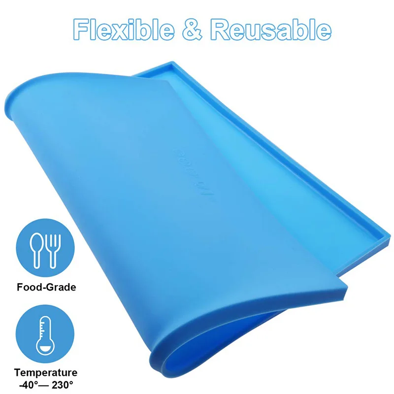 2pcs Swiss Roll Cake Silicone Tray Pan Baking Mat Jelly Pan Nonstick Baking Rug Mat Mould silicone baking mat silicone baking tray