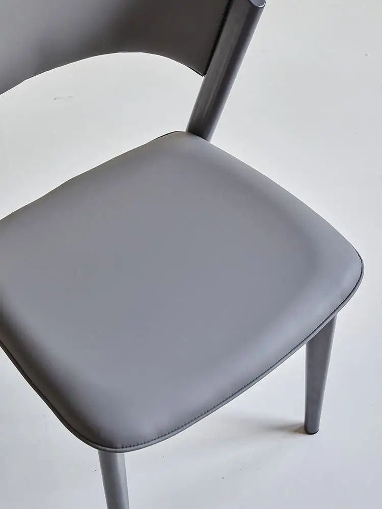 Nordic Modern Light Luxury Simple Style Small Family Armrest Armchair Leisure Chair Coffee Chair Dining Room