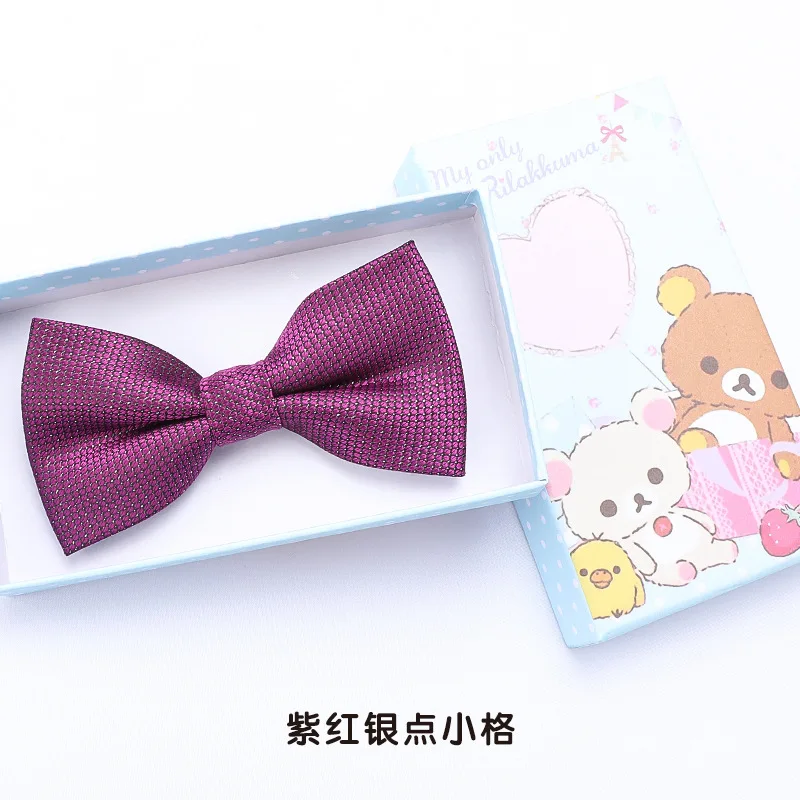 Children's bow tie Korean version boy tide baby bow tie blue primary school performance