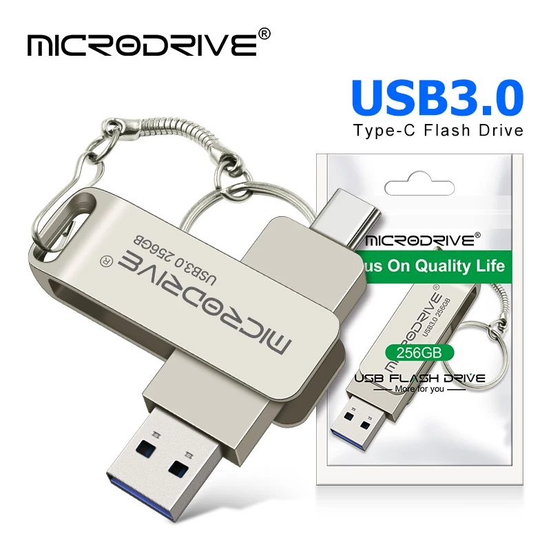 Clé USB 985 Go,2 en 1 Type C 3.0 Pen Drive，Cle USB 3.0 Vitesse