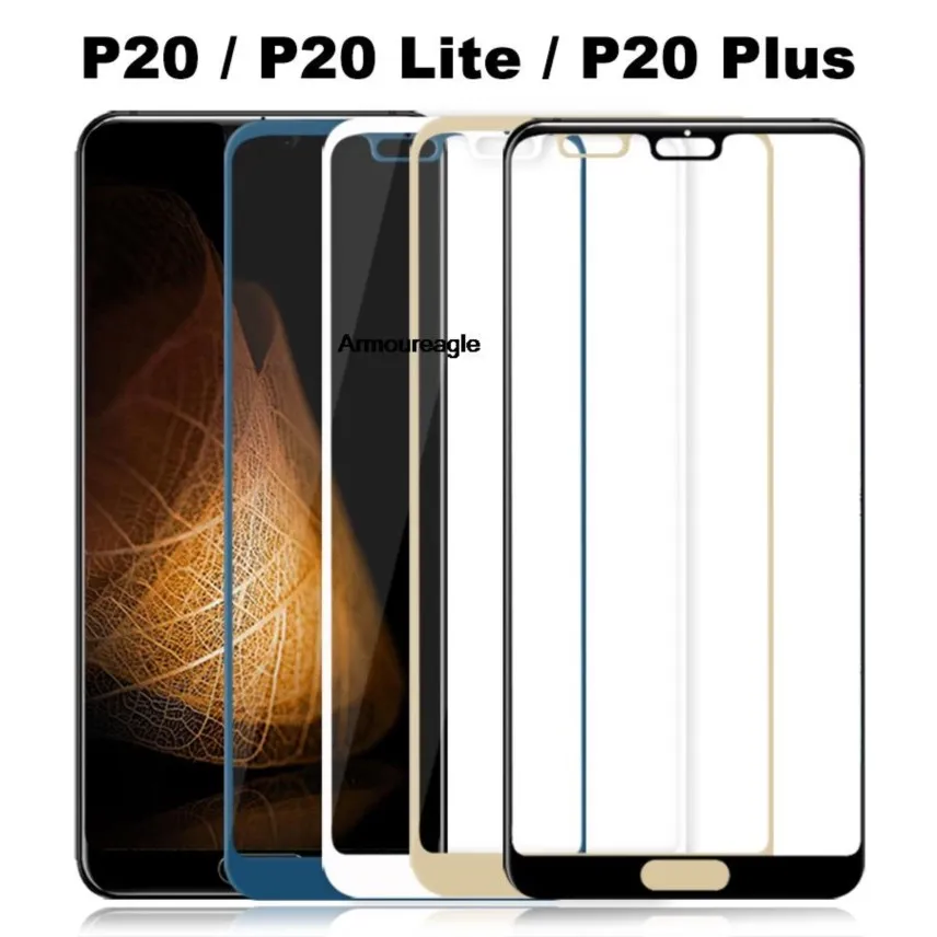 Full Cover Safety Vetro Temperato P20 Lite Per Huawei P20 Lite Plus Screen Protector P20Lite P 20 Pellicola Protettiva Glas