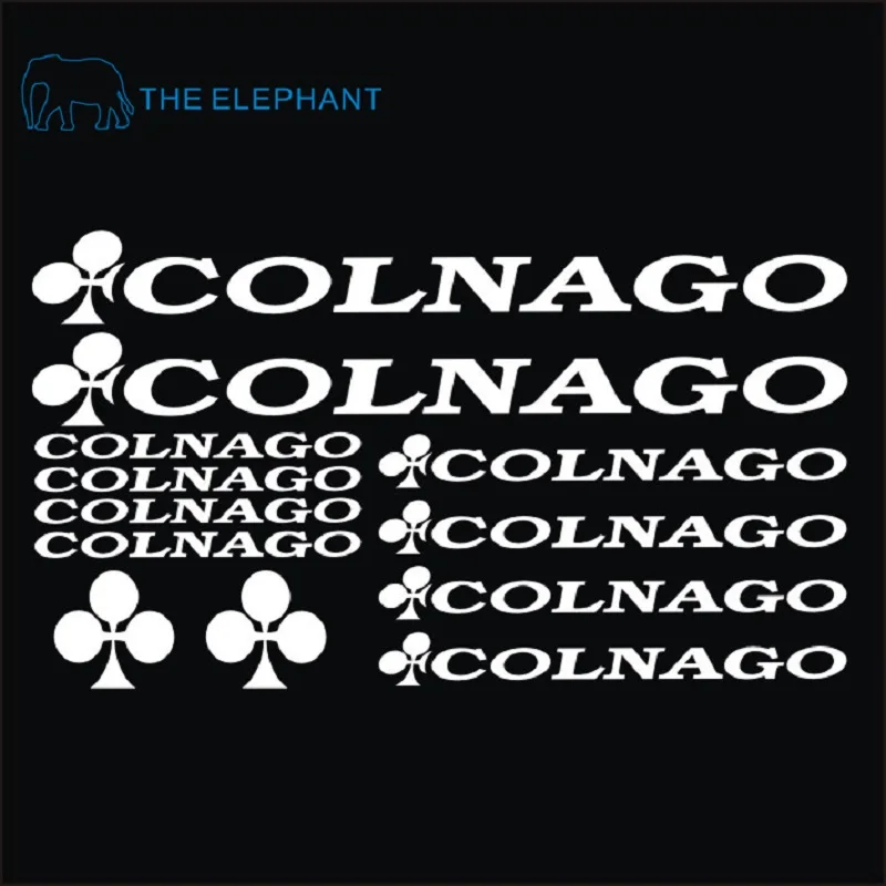 Colnago-ロードバイクフレーム用の高品質ステッカー,ビニールロゴ