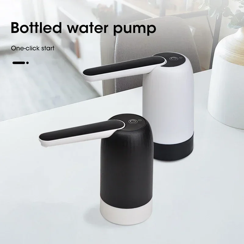 Water Dispenser Bottle Pump, Electric Water Pump Automatic Switch Water Dispenser Portable USB Charging DrinkingWaterDispenser 1