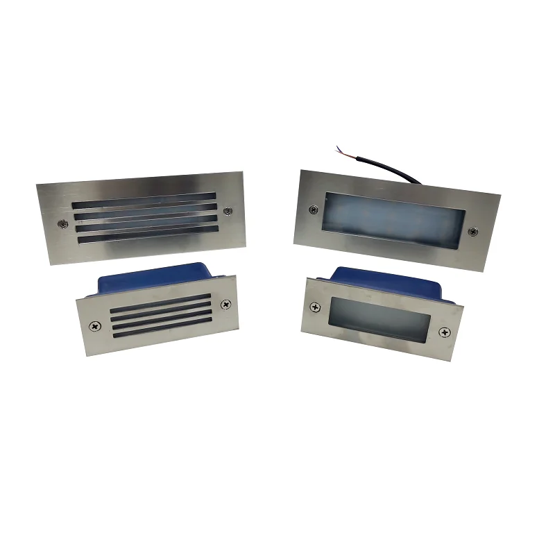 Garden Decoration Lamps IP65 Underground light 12 LED 15 LED Stair Light Step Light Recessed buried lamp indoor outdoor Staircase Step lights 85-265V