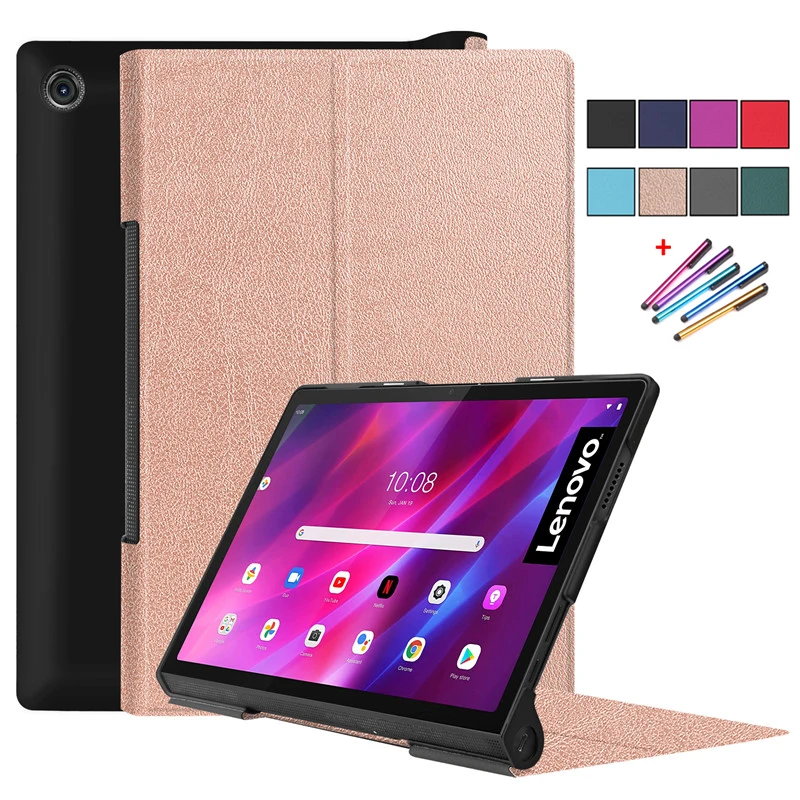 Capa Protetora de Couro pu para Lenovo Tablet Capa para Lenovo Tab 11 yt J706f Yt-j706f x Coque 11