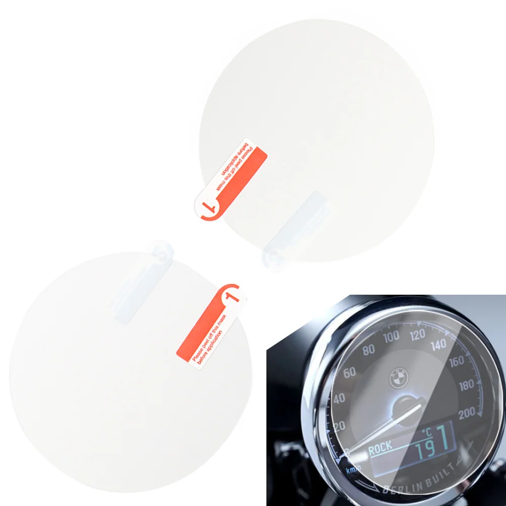 

2Pcs For BMW R18 2020 2021 2022 Motorbike Cluster Scratch Protection Film Screen Protector Motorcycle Accessories