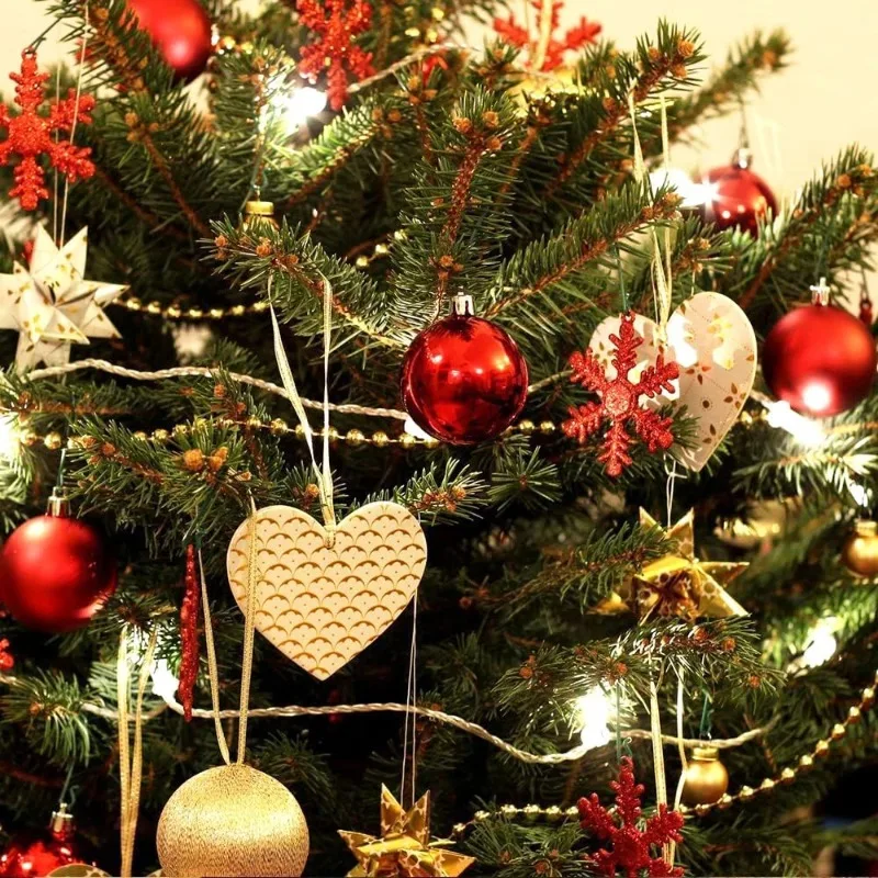 24pcs/box 3cm Christmas Tree Ball Bauble Hanging Home Party Ornament Decor Tree Decoration Balls Party Hanging Pendant Navidad