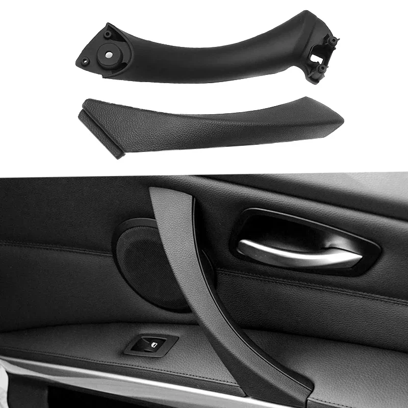 Copertura Della Maniglia Del Pannello Della Porta Della Maniglia Interna Dell'Auto Per Bmw Serie 3 E90 E91 E92 E93 316 318 320 323 325 328 330 335 Cop