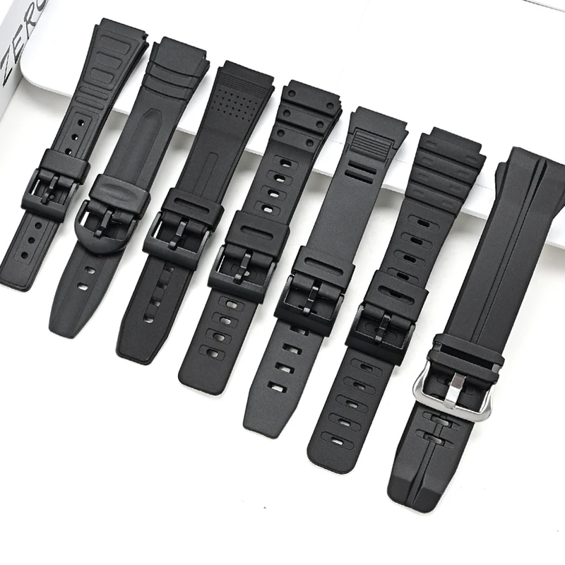 Waterproof Silicone Sports Watch Band - Durable Rubber Strap