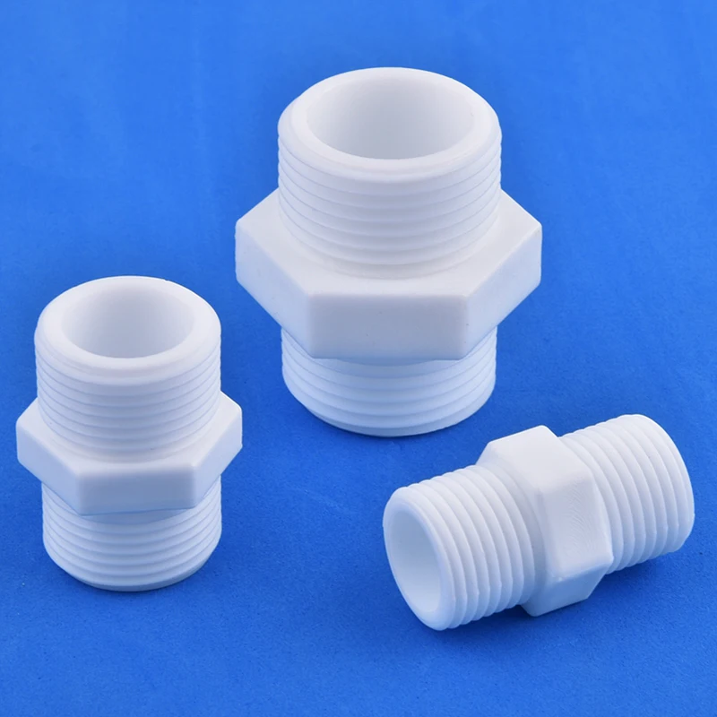 Water Pipe Fitting 1/2" 3/4" 1" Male/Female Thread Reducer Joint Bushing Connector Garden Irrigation Aquarium Tank Nipple Joint
