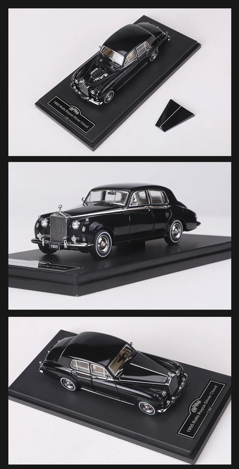 GFCC 1:64 1955 Sliver Cloud III Alloy Model Car 