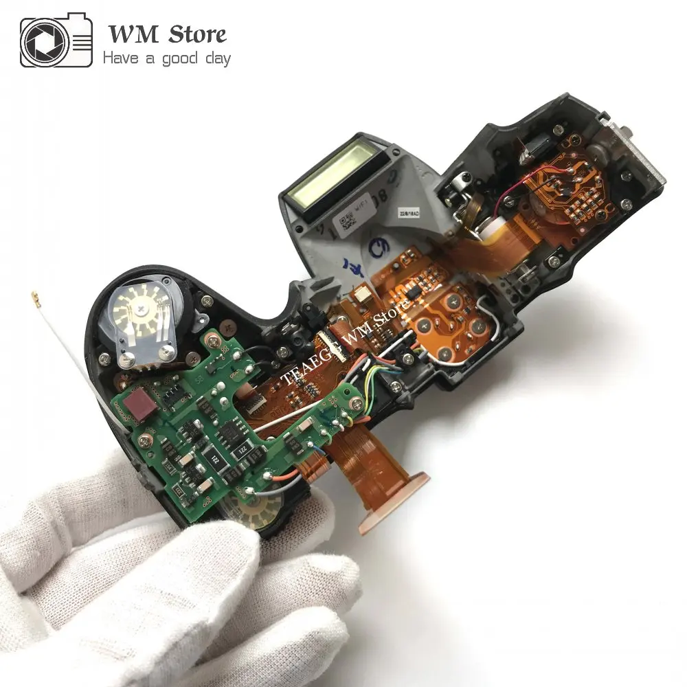 NEW For Nikon D750 Top Cover Case 119S8 with Top LCD Flash Board Button Flex Cable Camera Repair Part Replacement Unit