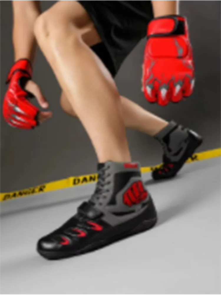 Description Picture 3 of itemWrestling Shoes – High Traction Wrestling Shoes for Men, Women, Youth & Kids - Durable Shoes for Wrestling, Boxing, Weightliftin