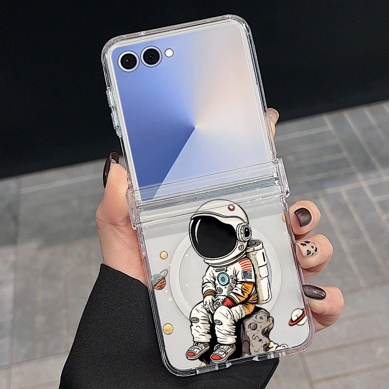 Magnetic Creative Letter Pattern Hard Phone Case with MagSafe Compatibility