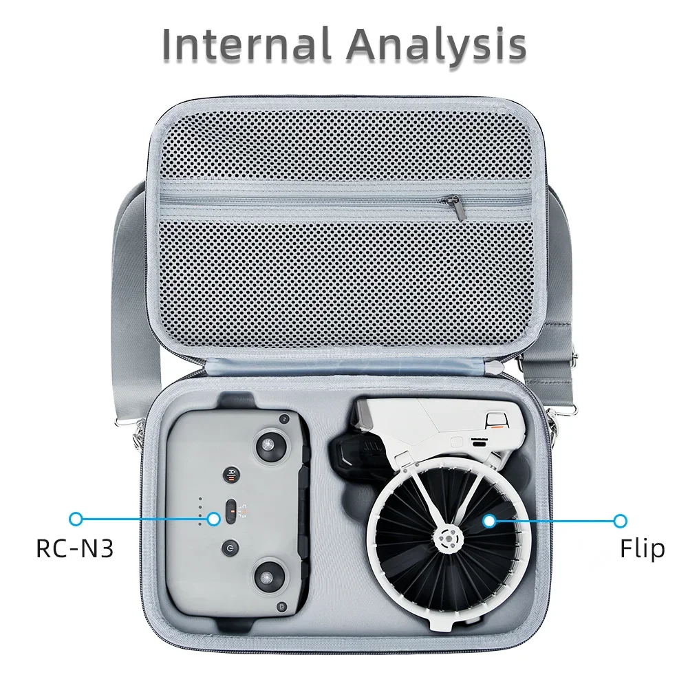 FLIP Handbag For DJI FLIP RC N3/RC 2 Remote Control Suitcase Body Case Suitcase Carrying Case For DJI Drone Accessories