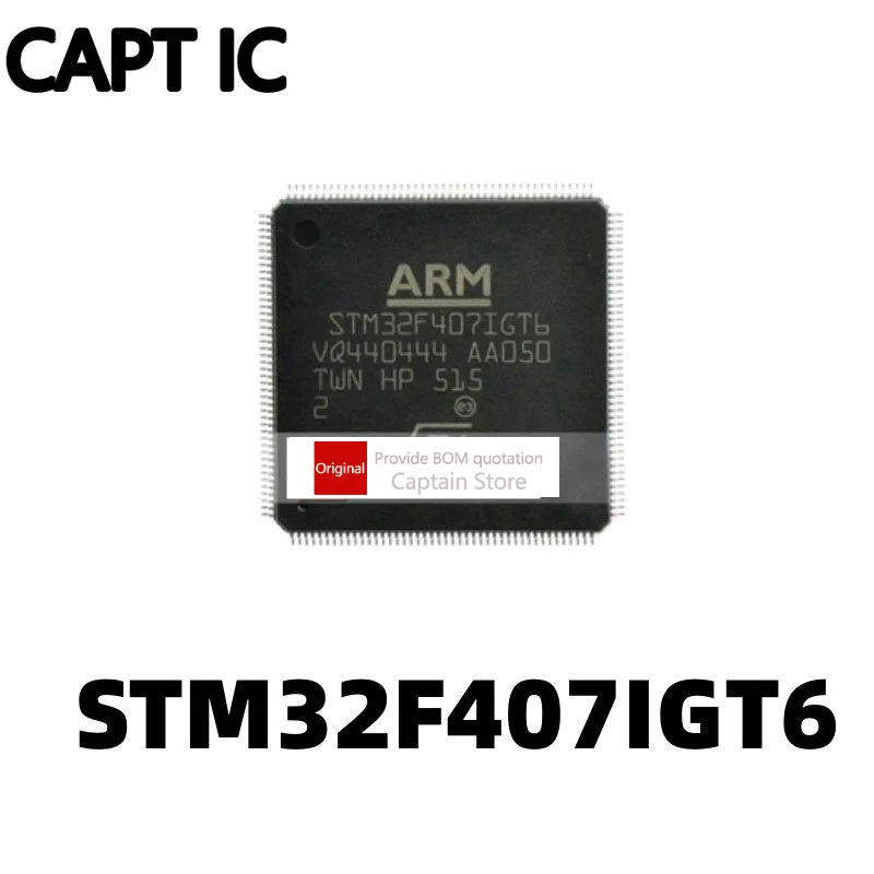 

5 шт. STM32F407IGT6 LQFP176