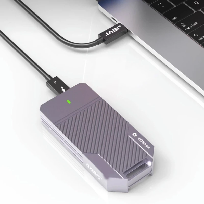 40Gbps M.2 NVMe SSD Ŭ PCIe3.0x4 USB 3 4 ˷̴ ܺ   