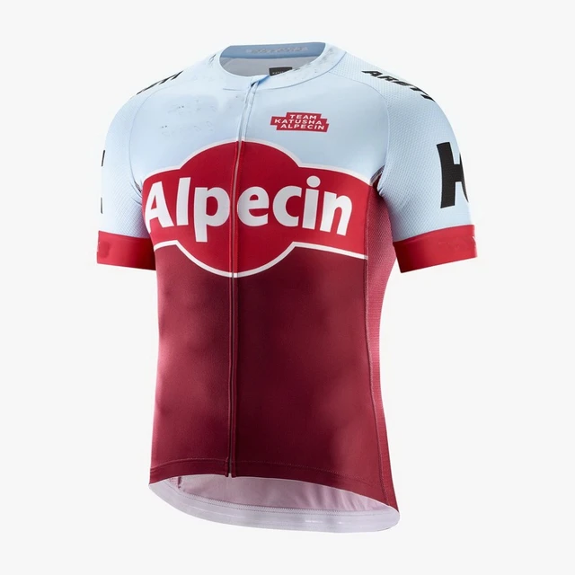 Mal funcionamiento carbohidrato Enfriarse 2018 KATUSHA ALPECIN Blue Red Men's Only Cycling Jersey Short Sleeve  Bicycle Clothing Quick-Dry Riding Bike Ropa Ciclismo _ - AliExpress Mobile