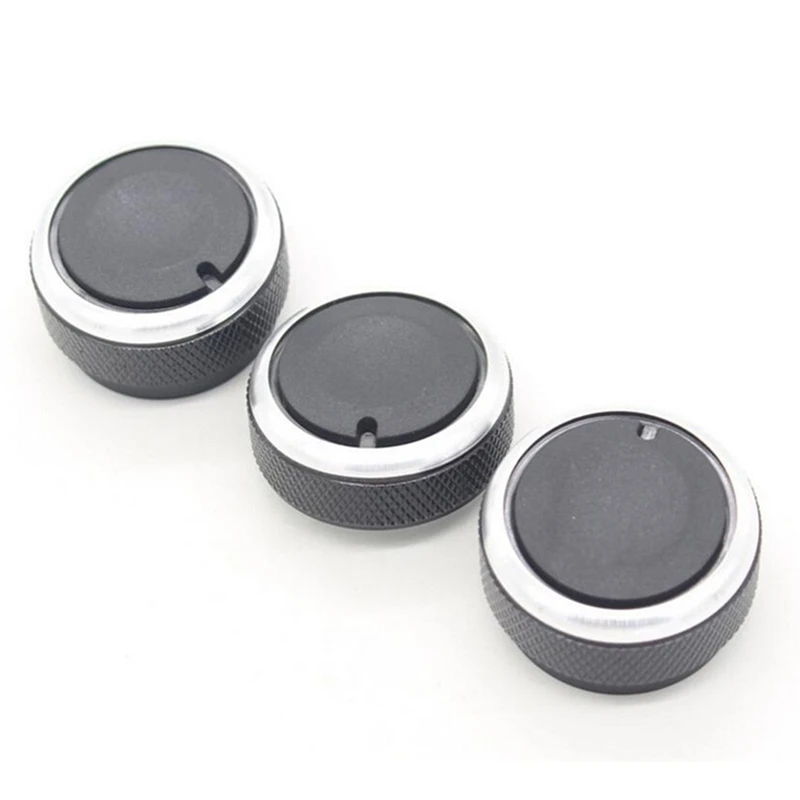 3Pcs/Set Car AC Knob Air Conditioning Knob Heat Control Switch For Chevrolet Sail 2008-2014 Car Styling
