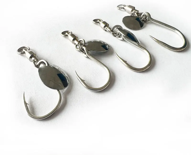 2pcs*BKK 8062 High Speed Metal Circle Hooks Jigging Hooks