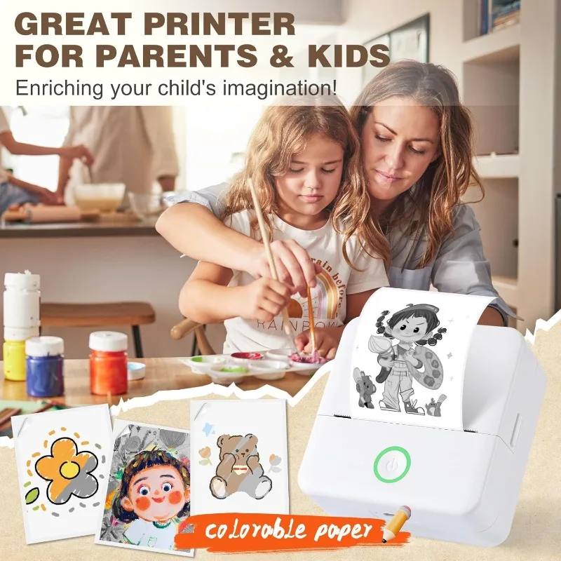 Portable Thermal Sticker Printer 3
