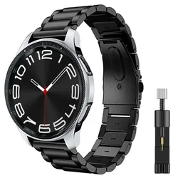 Premium Metal Bracelet Wristband - 22mm/20mm for Gear S3 Frontier (Black and tool)
