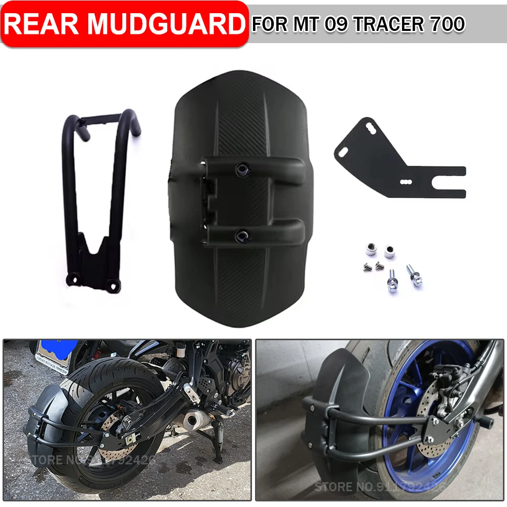 mt09 Mudguard Tracer 700 Motorcycle Fender Rear Tire Hugger Cover - Main Image