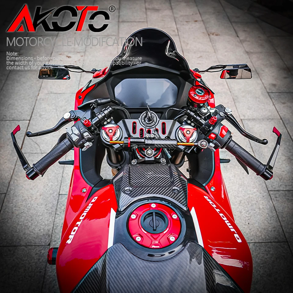 Specchietti Retrovisori Per Moto Kawasaki Ninja - Regolabili E Aerodinamici In ABS Nero - Foto 9