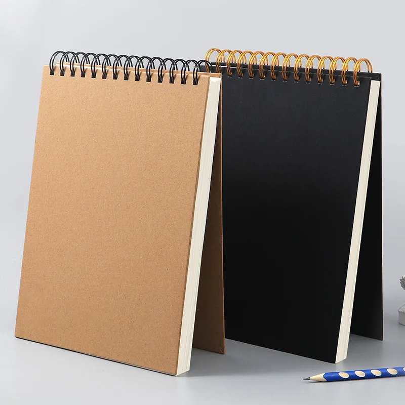 Sketch Pad 9x12 100 Sheets 80gsm Wire Bound Blank Page Artist Sketchbooks  Durable Drawing Sketching Paper Book Hb-spsw003 - Sketchbooks - AliExpress