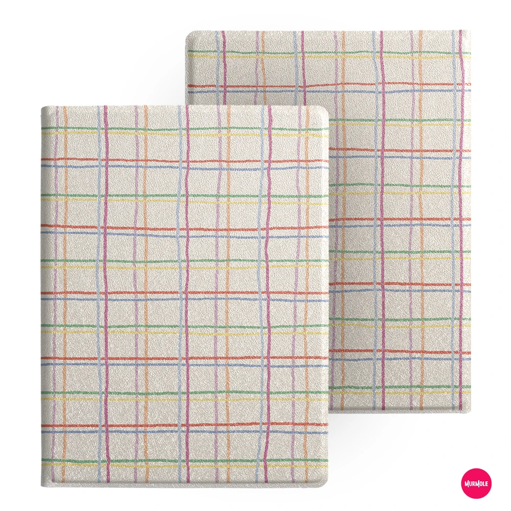 Murmelo Magnetic Frameless Case with Auto Sleep/Wake - Fresh Floral Pattern Design