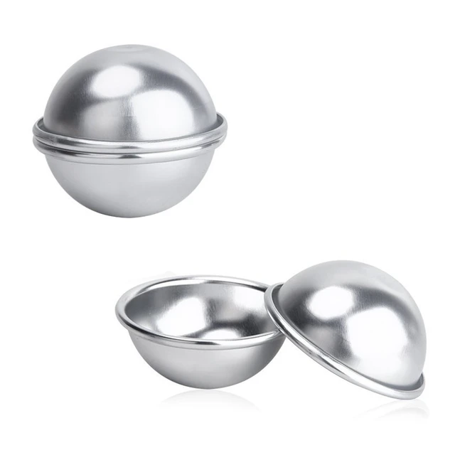 Stainless Steel Bath Bomb Molds Sphere Molds, Craft Molds, Bath