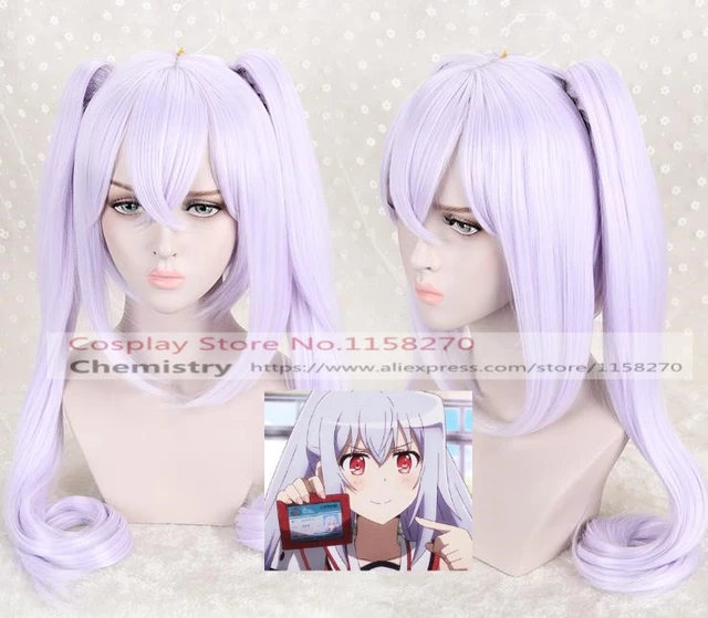 Plastic Memories Isla Aira Purple Cosplay Wig