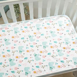 Waterproof Reusable Cotton Baby Changing Mat - Washable Infant Diaper Pad Cover (50X70CM TI928)