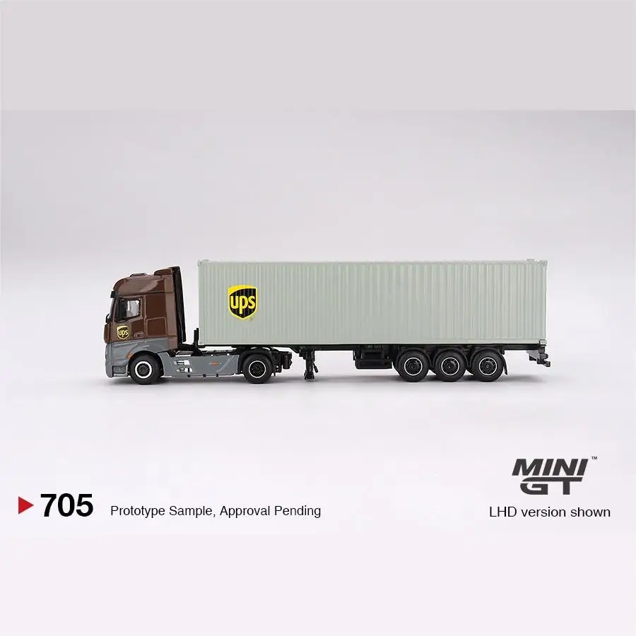 MINIGT No.705 UPSアクトロストラック&UPSフィギュアセット MINIGT No.705 UPSアクトロストラック&UPSフィギュアセット